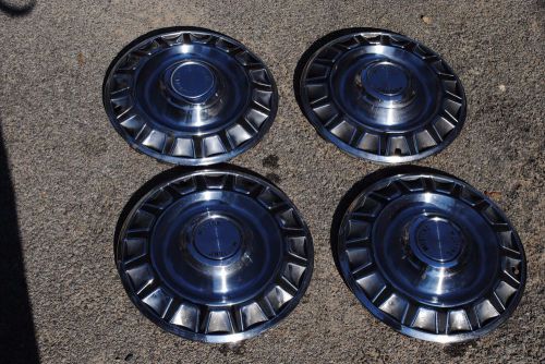 Set of 4 1970 mustang wheel covers hubcaps