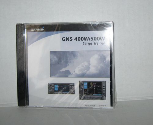 New garmin aviation navigator simulation trainer cd for gns 400w/500w series
