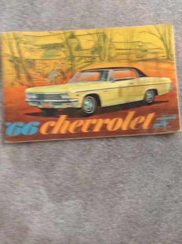 1966 cheverolet owner&#039;s guide