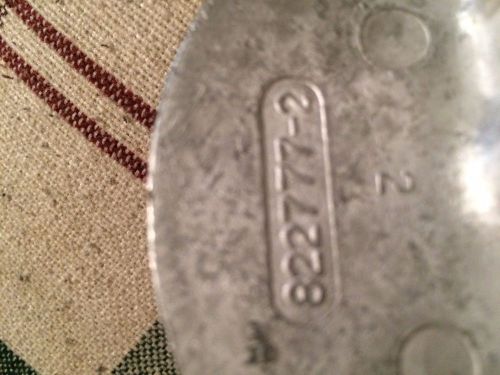 Mercury mercruiser anode trim tab part #822777-2