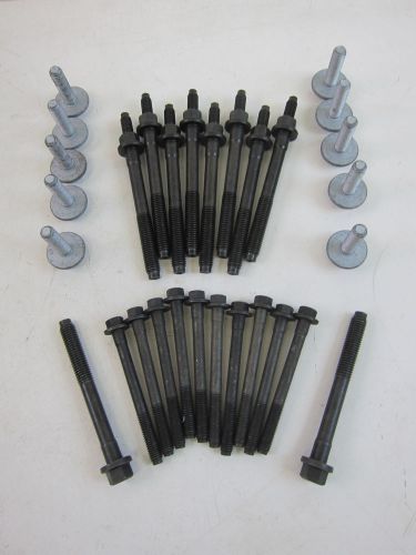 Ford main bearing cap bolts set 6- bolt  alum block sohc 24v 4.6 mustang f150