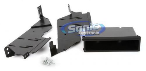 New! scosche nn1666b single/double din dash install kit for 2010+ nissan sentra