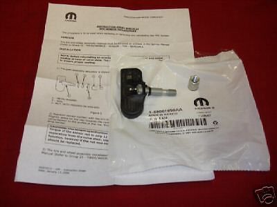 Dodge, chrysler, jeep tire pressure sensor, oem mopar