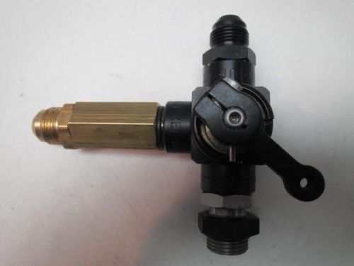 3 way shut off valve for carburetors with by pass for alcohol -   enderle