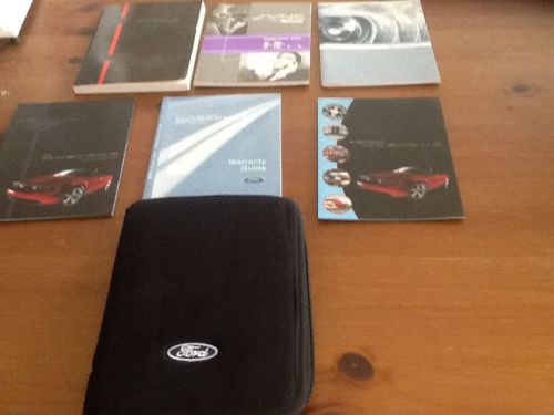 2010 ford mustang owners manuals