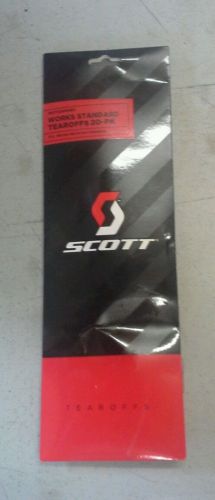 Scott sports nsxi/recoil xi/79 works tear-off (clear) - pack of 20