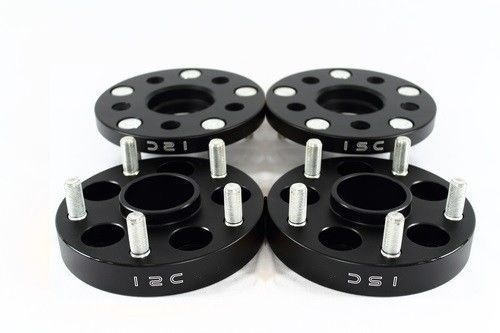 Wa15b isc suspension 5x100 to 5x114 15mm wheel adapters black