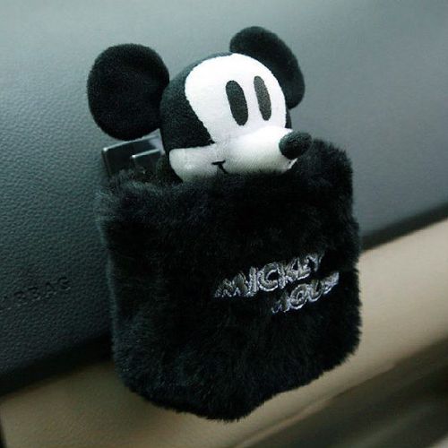 Smartphone glasses card pocket holder for car interior / mickey mouse
