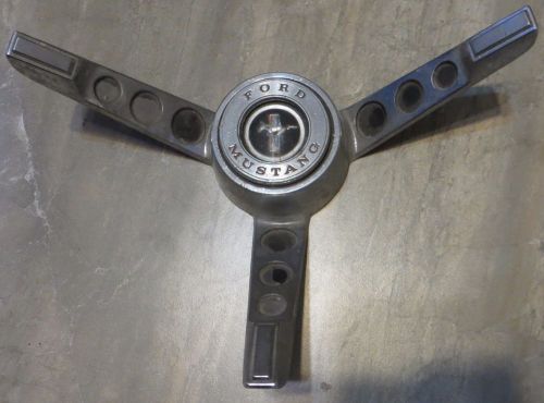 Ford mustang 1965 1966 original horn ring used has flaws