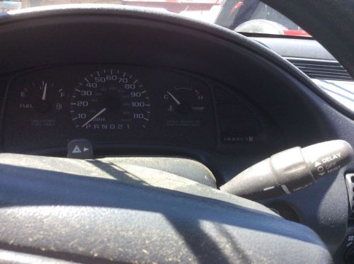 1997 chevrolet cavalier speedometer and instrument cluster