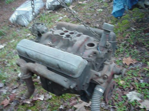 55 chevrolet 265 4 bbl complete engine cast 3703524 date l64, nov 6th 1954 t55f