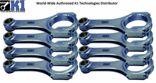 K1 technologies rods chevy sb 6.125&#034; h-beam 7/16&#034; arpbolts 012ad25613 (set of 8)