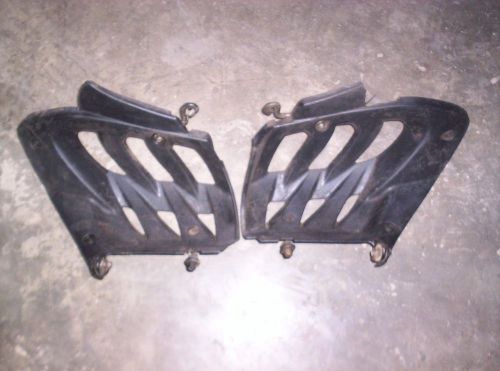 05 yamaha yfz 450 heel guards left and right 12702
