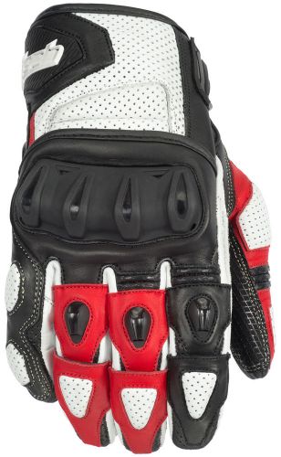 Cortech impulse st white red gloves x-large