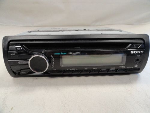 Sony cdx-m20 cd mp3 aux in dash ipod player receiver stereo marine boat