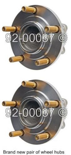 Pair new front left &amp; right wheel hub bearing assembly fits dodge chrysler mitsu