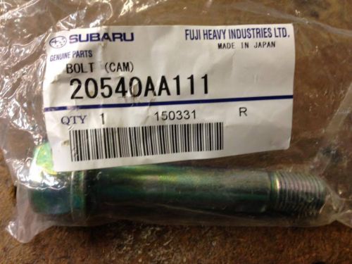 Right rear cam bolt for a subaru forester 2003-2008.  40540aa111