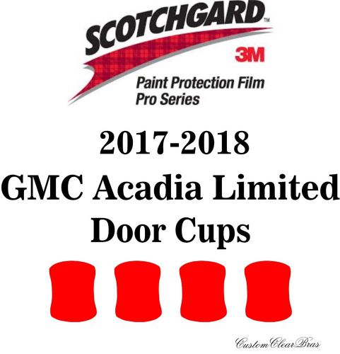 3m scotchgard paint protection film pro serie clear 2017 2018 gmc acadia limited
