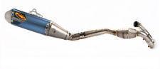 Fmf exhaust system, 4.1 hex rct blue anodized titanium,crf250r,2011-13, new!