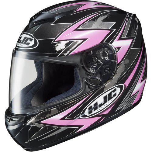 Hjc cs-r2 xs thunder mc-8 pink full face dot motorcycle csr2 helmet extra-small