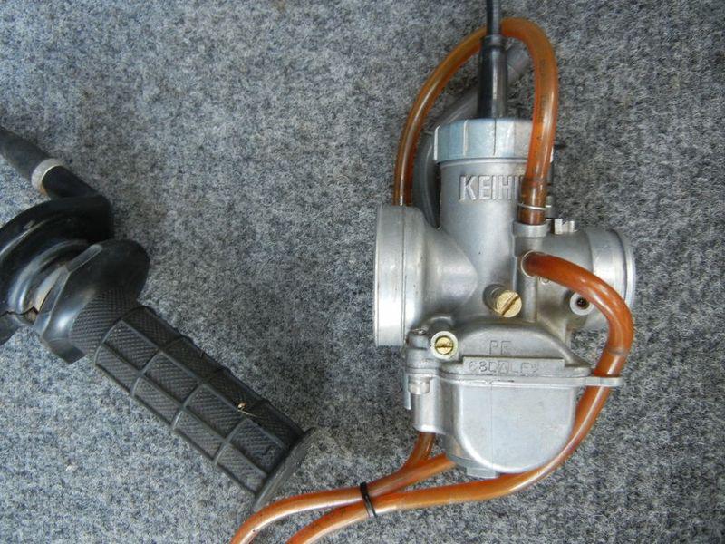 Carburetor + throttle - 98 honda cr80 cr80r cr 80 80r 80rb - carb intake