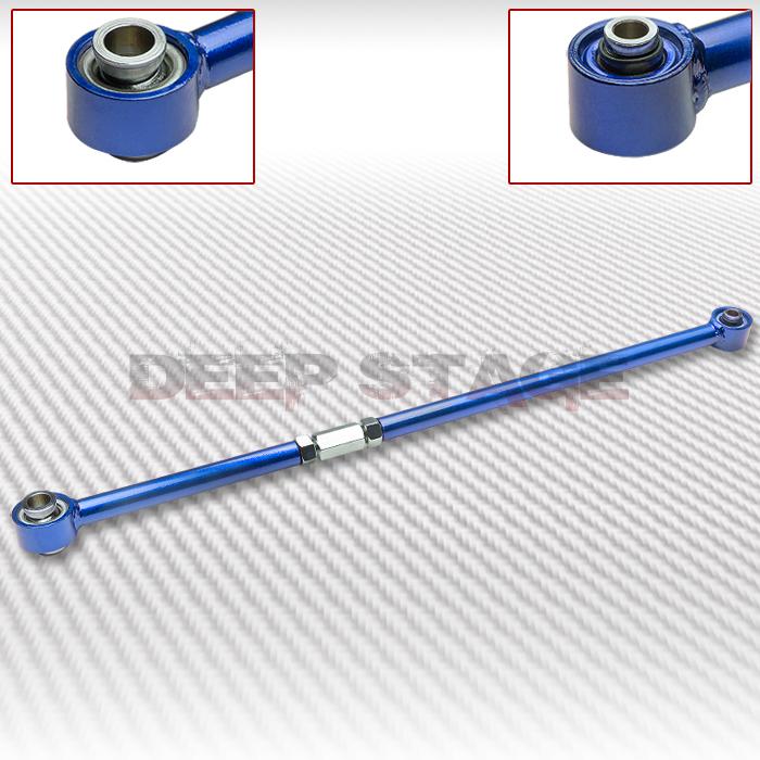 Adjustable ss rear lateral link rod bar 84-87 toyota corolla ae86 gts sr5 blue