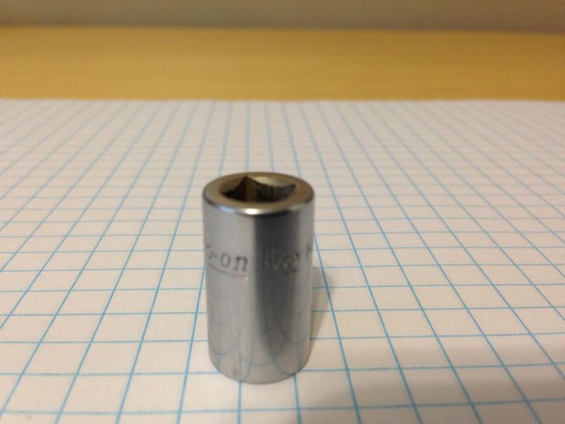 Snap-on 1/4" drive 11/32" shallow 12 point socket