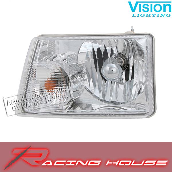 L/h headlight driver side lamp kit unit replacement 2001-2009 ford ranger