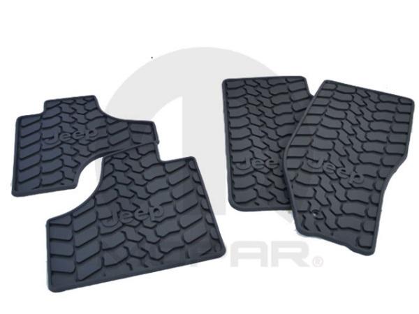 2011-2013 jeep liberty – 82212591 – slush style mats – dark slate grey  set of 4