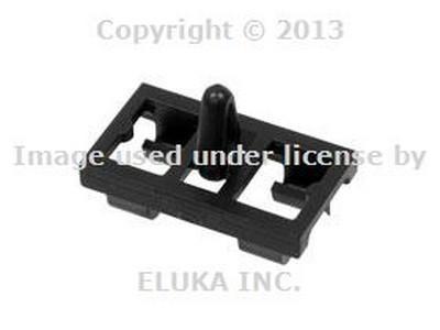 2 x bmw genuine door seal clip black weatherstrip retainer fastener e53
