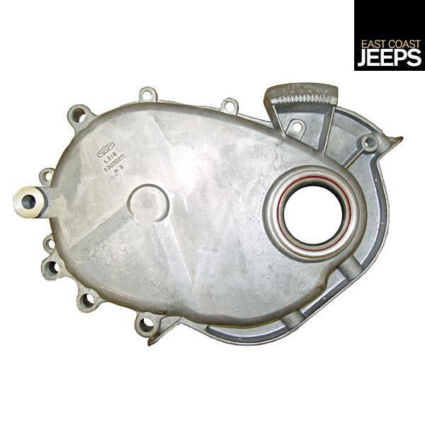 17457.04 omix-ada timing chain cover 2.5, 4.0l, 93-01 jeep xj cherokees, by