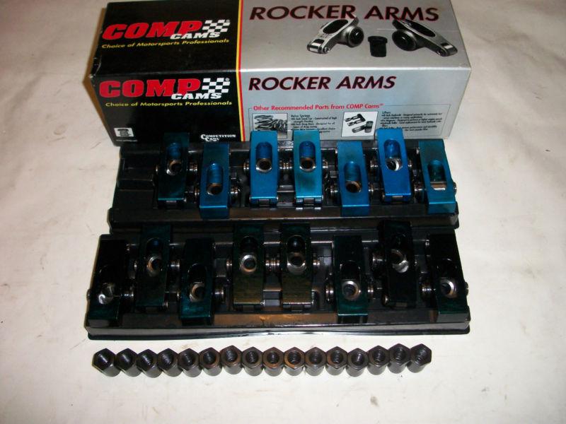 New comp cams roller rockers 1043-16 with lock nuts 15 rockers sbf 302 351 393