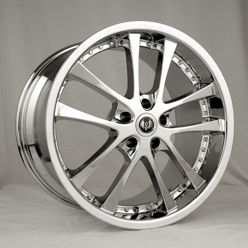 18" stern wheel rims chrome 350z g35 mustang jeep charger ford rx300 tacoma  