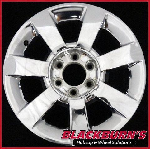 07 08 09 10 ford expedition 18" chrome clad wheel used oem factory rim 3658