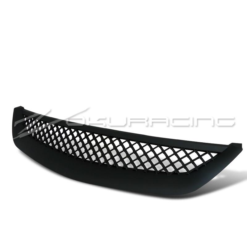 2001-2003 honda civic 2dr/4dr lx ex front hood grill grille