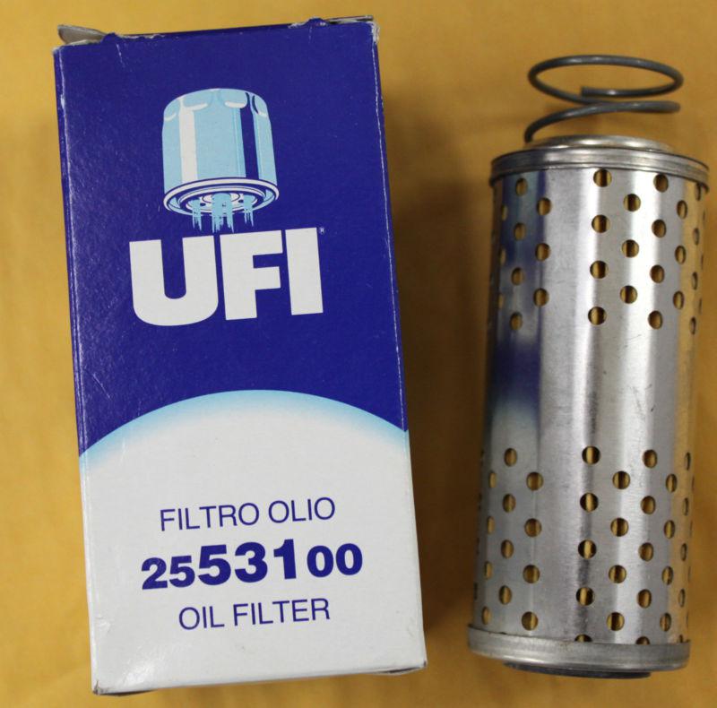 Ufi oil filter p/n 2553100 fits moto guzzi breva nevada polizia v7 & more