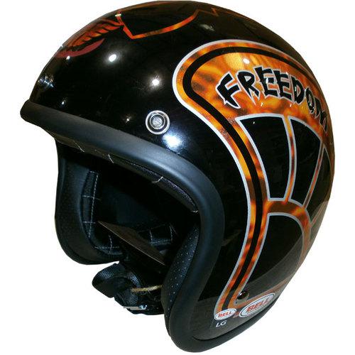 Bell custom 500 rsd freedom machine helmet black