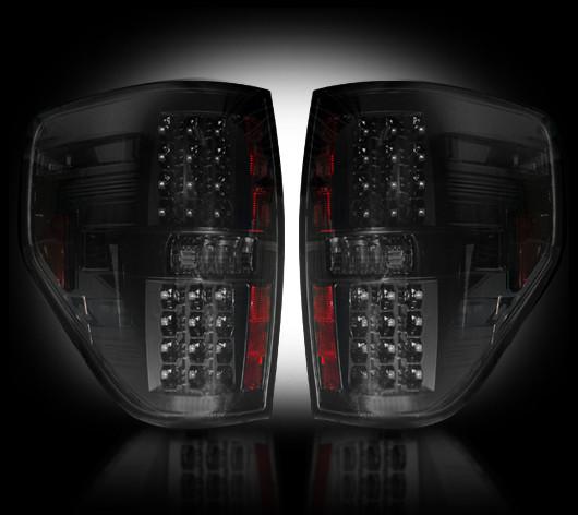 09-13 recon smoked led tail lights f150 & ford f-150 raptor! bright! 