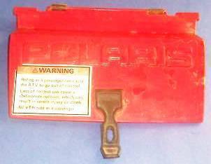 1994 polaris 400l trail boss trunk lid red nice over 1000 parts in stock*