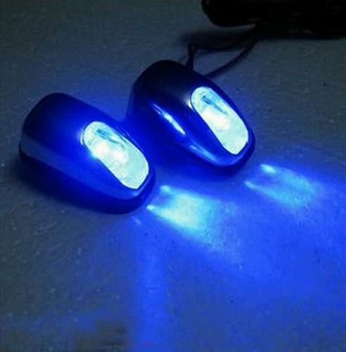 Pilot automotive/blue led washer nozzle lights. for all vehicles *new low price*