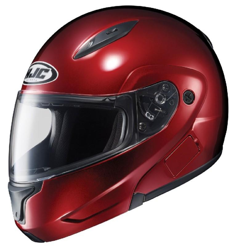 New hjc cl-max ii 2 wine motorcycle helmet xxl 2xl 2x xx modular flip