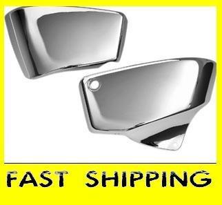 Show chrome abs side covers yamaha road star 1600 1700
