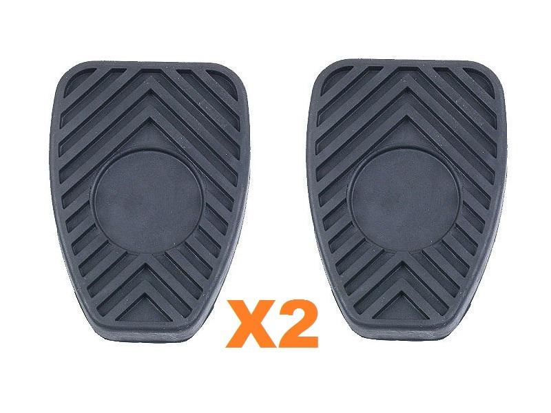 New brake clutch pedal pad set (2 pads) for porsche 356 911 912 914 930 964 993 