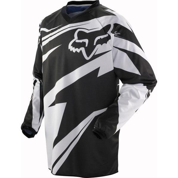 Black s fox racing hc costa kid's jersey 2013 model