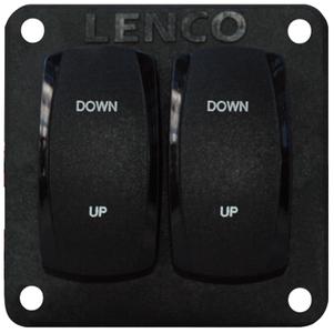 Lenco 15098001 sgl rocker switch for twin hl