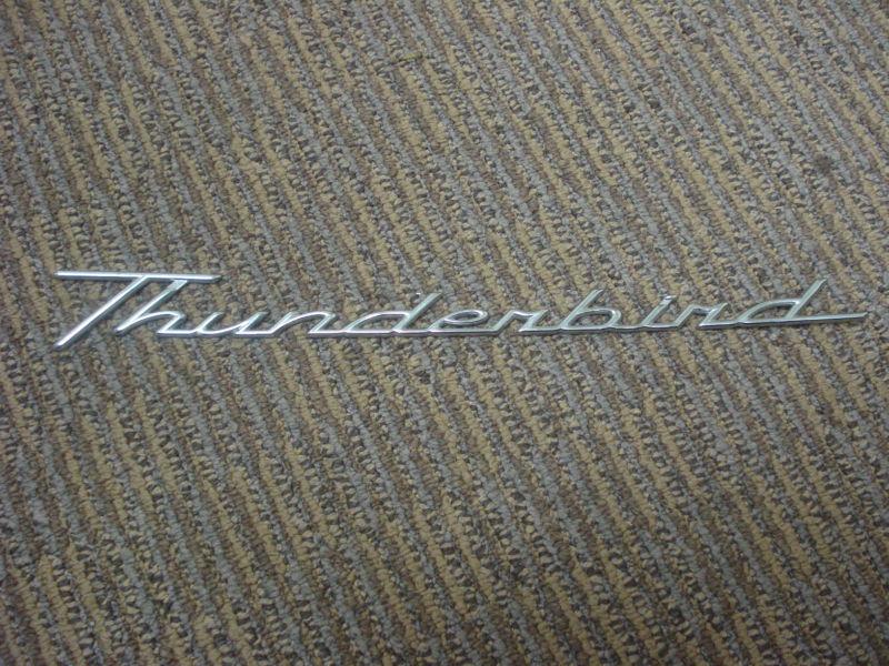 2002-2005 thuinderbird emblem