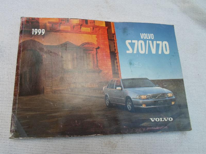 1999 volvo s70 / v70 original owners manual  oem! free shipping!