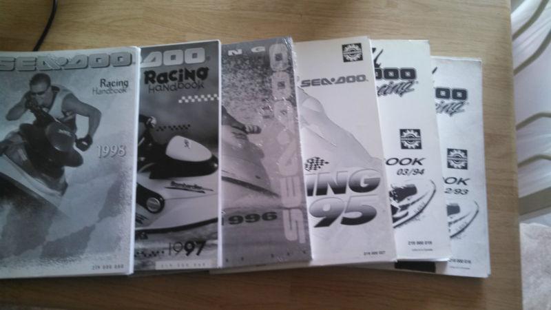 Sea doo racing handbooks