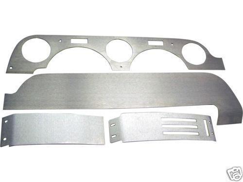 Aluminum dash kit insert - non-air -68 mustang [50-2068a]