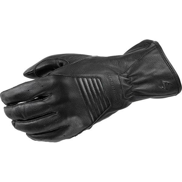 Black xl scorpion exo full cut leather glove